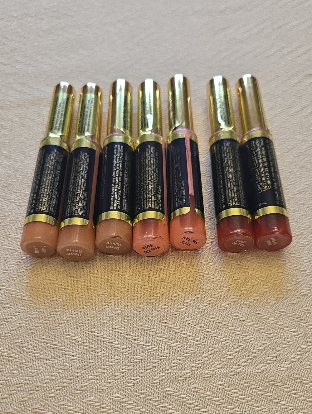 New & Sealed Set Of 7 Colors